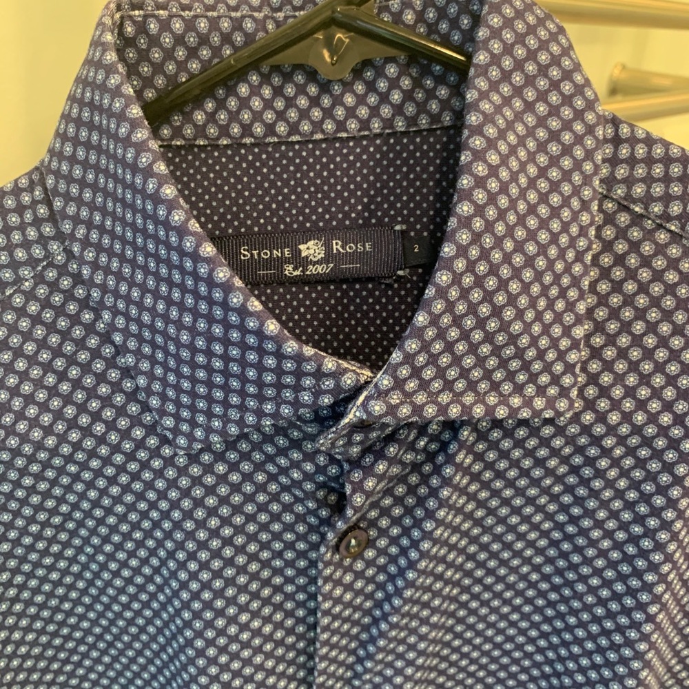 Three (3) Stone Rose Shirts. Men’s Size 2/Small. - image 2